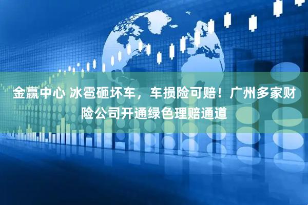 金赢中心 冰雹砸坏车，车损险可赔！广州多家财险公司开通绿色理赔通道