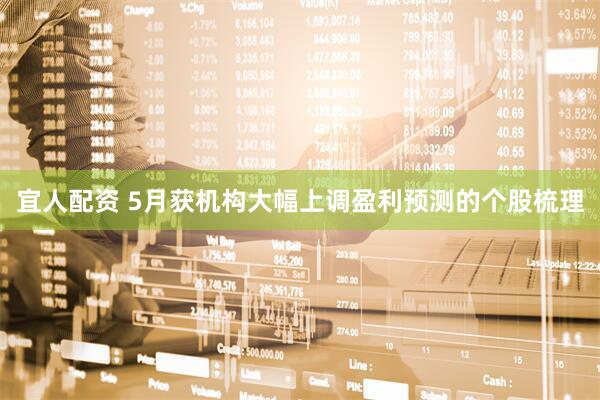 宜人配资 5月获机构大幅上调盈利预测的个股梳理