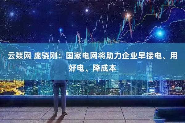 云燚网 庞骁刚：国家电网将助力企业早接电、用好电、降成本
